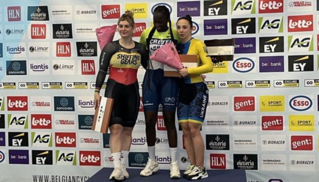 Українка Олександра Логвинюк здобула «бронзу» турнірі з велотреку у Генті