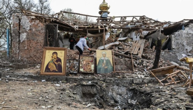 Кожний зруйнований храм віддаляє українців від РПЦ: дайджест пропаганди за 14-16 квітня