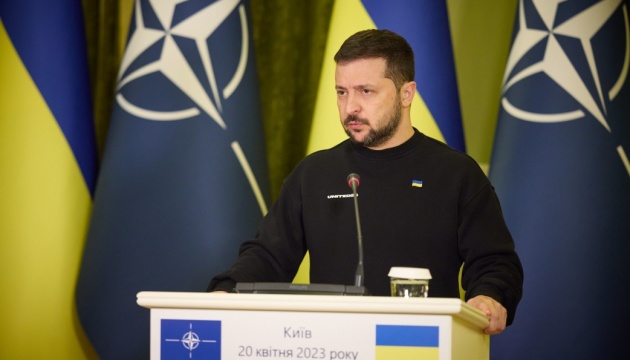 NATO ready to start new chapter in relations with Ukraine - Zelensky