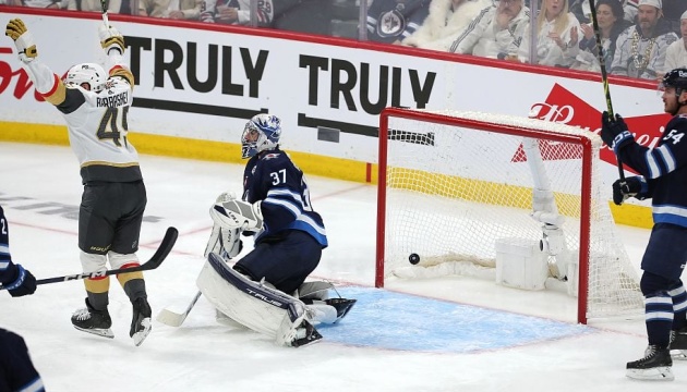 НХЛ: «Вегас» по булітах обіграв «Вінніпег» у матчі серії плей-офф Кубка Стенлі