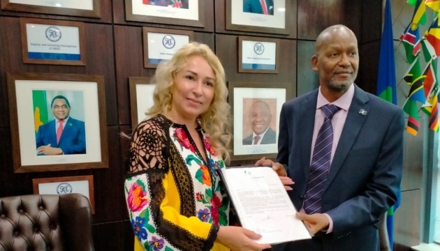 L'Ukraine obtient le statut d'observateur au sein de la Communauté de développement de l'Afrique australe
