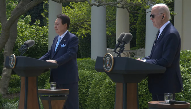 США та Південна Корея й далі підтримуватимуть Україну - заява президентів 