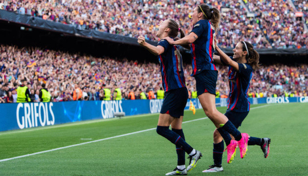 «Барселона» зіграє у фіналі жіночої Ліги чемпіонів з футболу