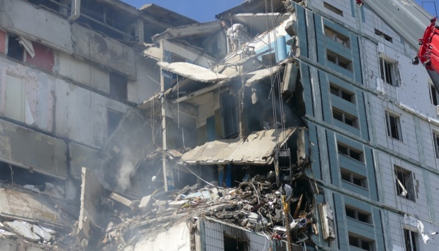 Проєкт реконструкції зруйнованої росіянами багатоповерхівки в Умані мають надати 15 серпня