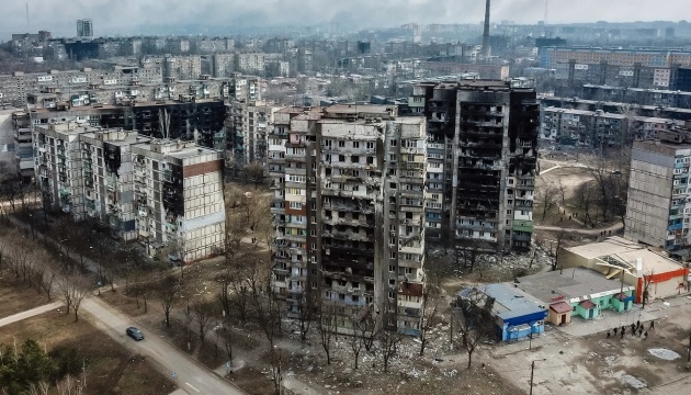 Over 1,300 houses destroyed, demolished by Russian invaders in Mariupol
