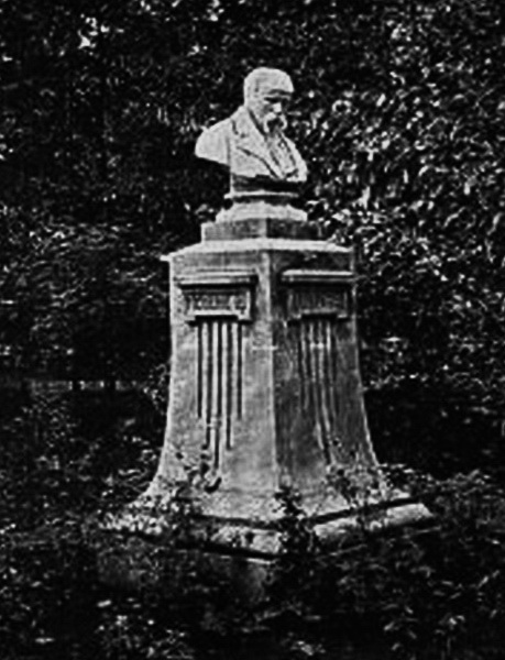 перший пам’ятник Т.Г. Шевченку в Україні. садиба Алчевських, Харків