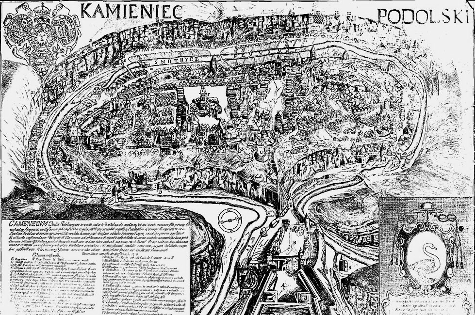 План подільського Кам'янця Уіпріяна Томашевича, 1672-1679 рр.
