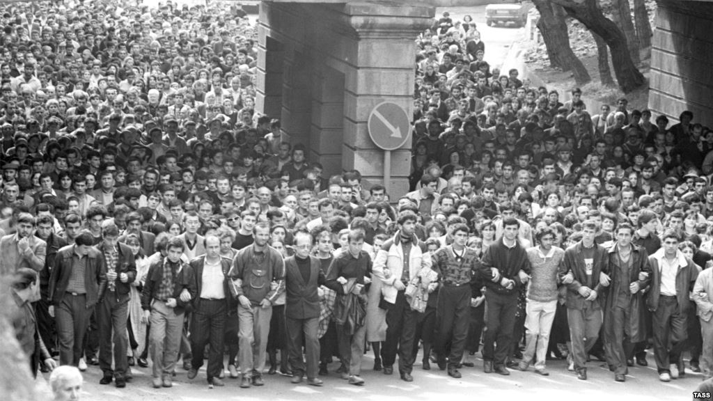 Грузинсьий протест, 1978 рік