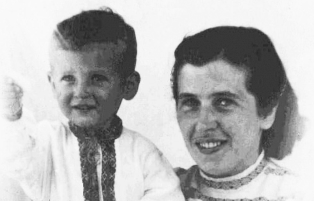 Катерина Зарицька із сином Богданом
