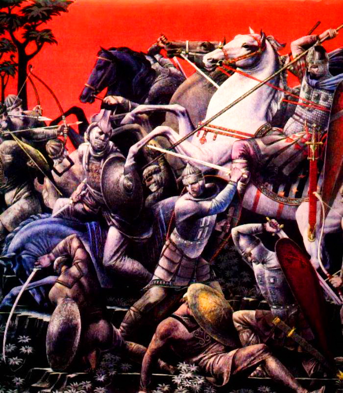 Серго Кобуладзе, “Битва з половцями”