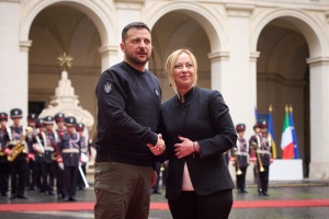 Зеленський про кредит на €90 мільярдів: Мелоні - сильний лідер, її голос важливий для України