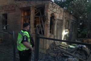 Пошкоджені будинки та інфраструктура: у поліції показали наслідки нічної атаки на Київщині