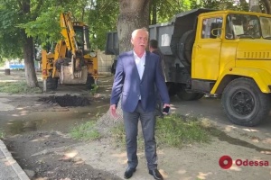 Половина жителів Чорноморська залишилася без води через аварію