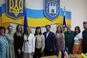 Estonia builds facilities for a family-type orphanage in Zhytomyr
