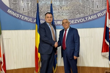 Solskyi discusses with Romanian counterpart transit of Ukrainian agricultural products 