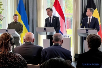 「戦闘機Ｆ－１６のウクライナへの供与にタブーはない」＝ルッテ・オランダ首相