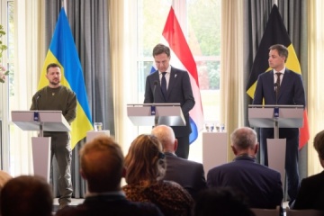 Ukraina, Belgia i Holandia podpisały wspólną deklarację