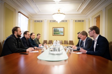 Le chef adjoint du Bureau du président rencontre le nouveau chef de la délégation du CICR en Ukraine