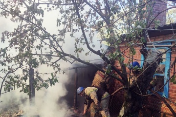 Am vergangenen Tag beschossen Besatzer 11 Siedlungen in Region Donezk, Polizei zeigt Folgen