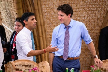 Trudeau y Sunak deliberan sobre el apoyo a Ucrania