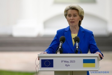 Presidenta de la Comisión Europea destaca una vez más la impresionante rapidez de las reformas ucranianas
