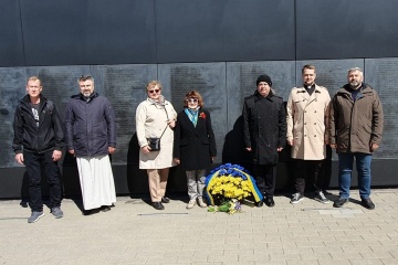 Ukrainian community honors WWII victims in Tallinn