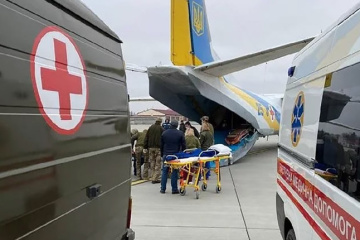 Over 30 Ukrainians evacuated for treatment abroad