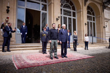 ゼレンシキー宇大統領、イタリア訪問　大統領と首相と会談