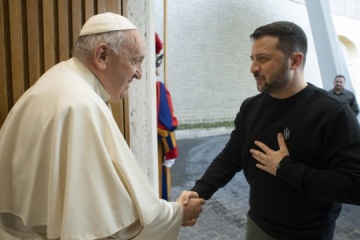 Zełenski spotkał się z papieżem Franciszkiem w Watykanie

