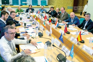 Minister Kubrakov, representatives of UN and partner countries discuss Ukraine’s reconstruction