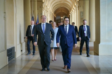 Heads of Czech, Slovak Ministries of Foreign Affairs discuss support for Ukraine
