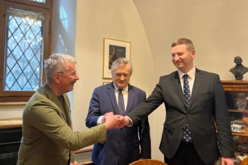 Le ministre ukrainien de la Culture a rencontré ses homologues des pays du Triangle de Lublin