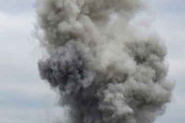 Explosionen in Kyjiw, Luftabwehr im Einsatz