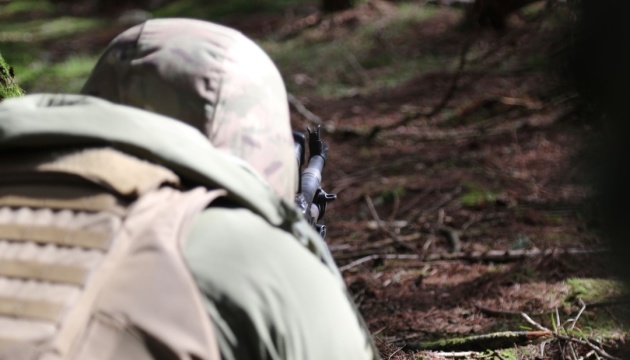 У Британії норвезькі інструктори вчать українських військових вести бій у лісі