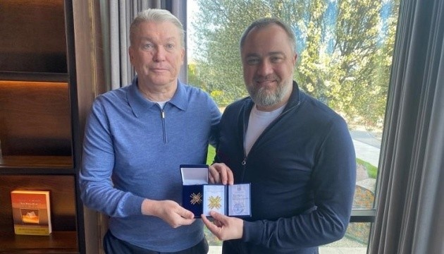 Блохін отримав орден «Легенда українського футболу»