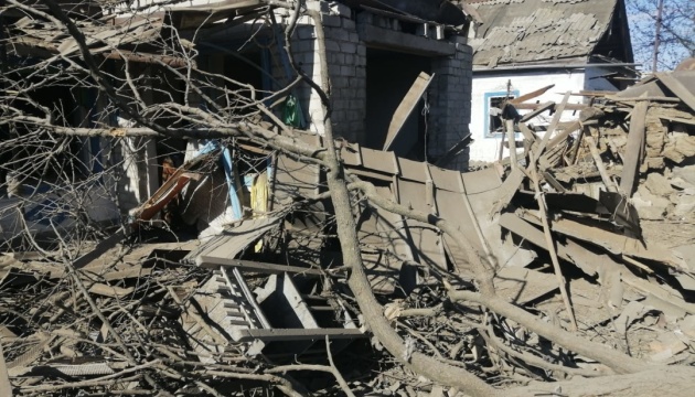Russian strikes civilian infrastructure in Zaporizhzhia