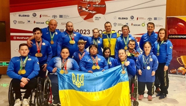 Українська збірна виграла 28 медалей Кубка світу з парапауерліфтингу