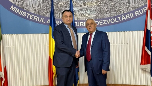 Solskyi discusses with Romanian counterpart transit of Ukrainian agricultural products 