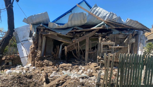 Private houses damaged in Zaporizhzhia as result of Russian night attack