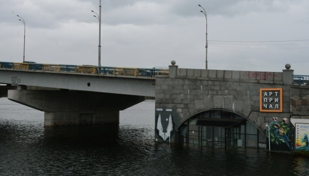 У Києві рівень води в Дніпрі за добу піднявся на 9 сантиметрів