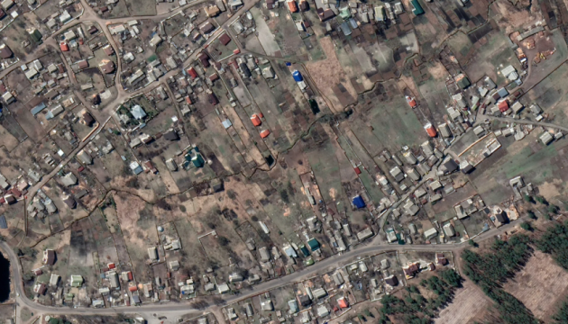 Google показав наслідки вторгнення рф в Україну на супутникових знімках