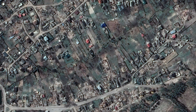 Google satellite images of Ukraine reveal aftermath of Russian invasion