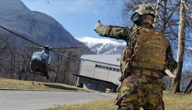 Швейцарія провела одні з найбільших військових навчань за 30 років