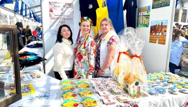 Україну вперше представили на святкуванні Дня Європи в центрі Таллінна