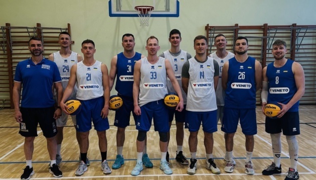 Чоловіча збірна України з баскетболу 3х3 розпочала тренування у Литві