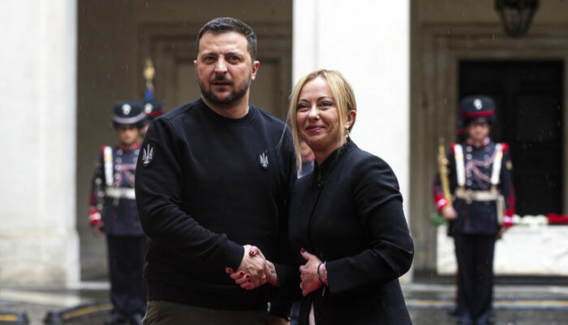 Rom: Selenskyj trifft Regierungschefin Giorgia Meloni