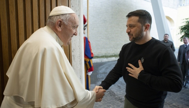 У Ватикані розповіли подробиці зустрічі Зеленського з Папою Франциском
