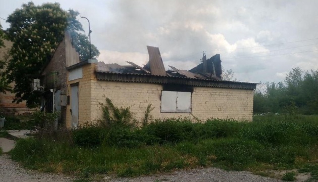 Russian forces shell village near Zaporizhzhia, woman injured