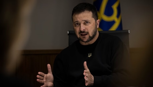 Зеленський вважає, що Україні немає сенсу вести переговори з колективом під назвою «путін»