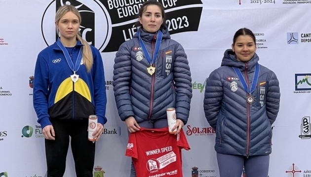 Українка Щигарєва здобула «срібло» етапу Кубка Європи зі скелелазіння